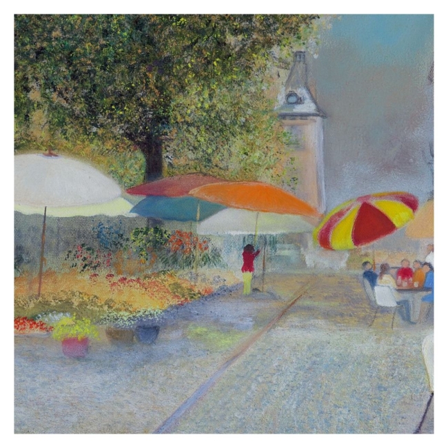 Détente à la place du Molard