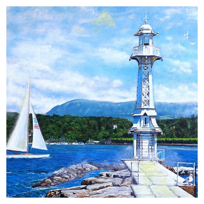 Le phare des Pâquis
