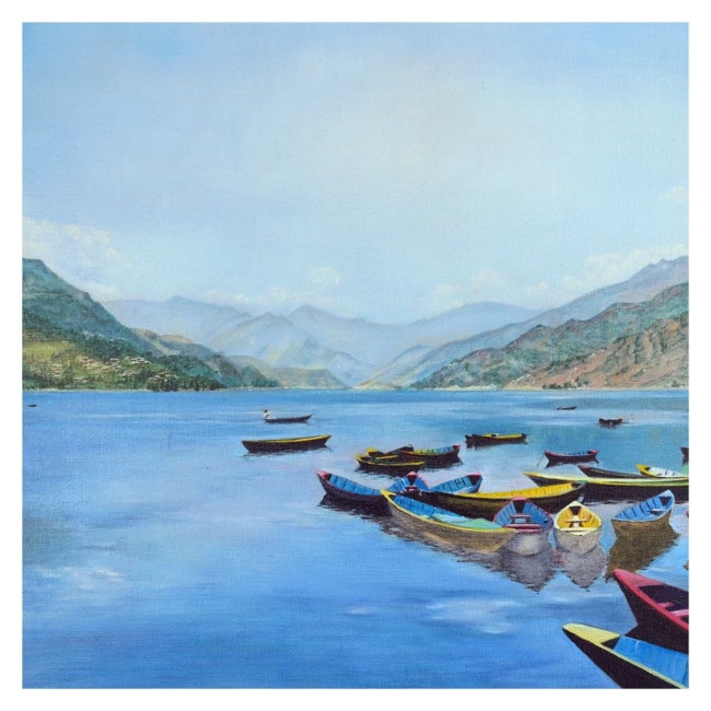 Le Lac de Pokara