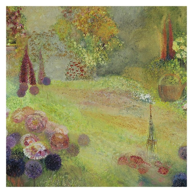 Jardin en fleurs